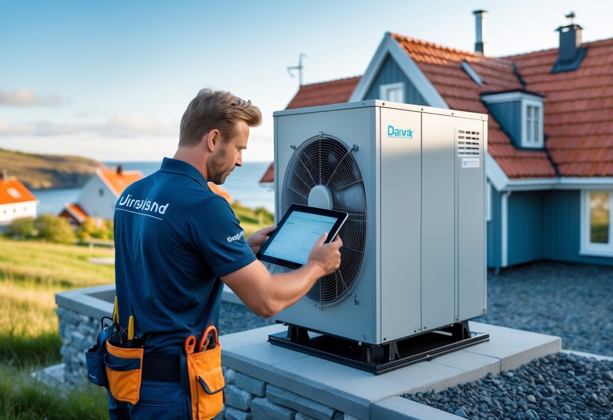 Saadan finder du den rette haandvaerker til din varmepumpe paa Djursland